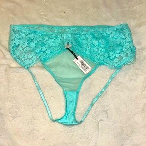 Felecity Hayward Blue Panties with cut out Butt